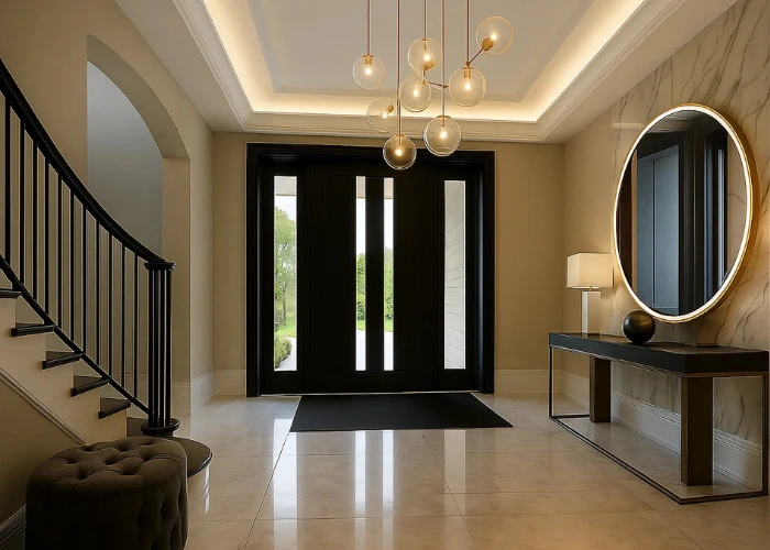 Aluminum Framed Mirror in London