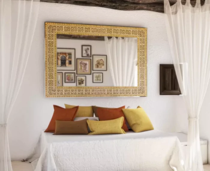 A well lit space bathroom with a custom lighted mirror featured in London.